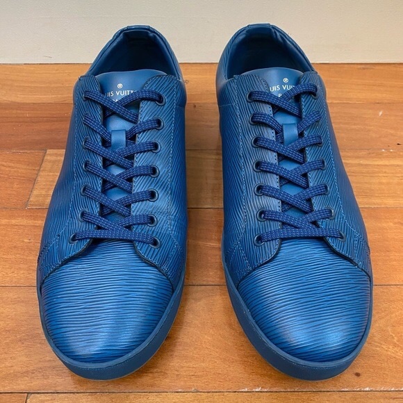 Authentic Louis Vuitton Concorde Sneakers “Blue” - Picture 2 of 4